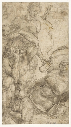 De Krankzinnige by Albrecht Dürer