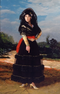 Dedicated to La Duquesa de Alba/ Black Alba by Yasumasa Morimura