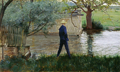 Der Angler by Thomas Theodor Heine