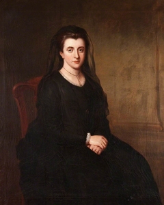 Diana Wynne, Mrs Philip Yorke I (1748-1805) as a Widow by Joseph Allen