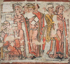 Dispute and Arrest of Saint Catherine, from the cathedral of La Seu d'Urgell by Anonymous