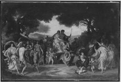 Einzug des Bacchus in den Hain von Kolonos by Ludwig Thiersch