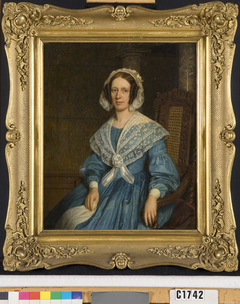 Elisabeth Charlotte Petronella Both Hendriksen (1809-1880). Echtgenote Christiaan Willem Baron van Boetzelaer by Anonymous