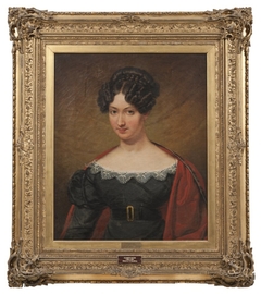 Elizabeth Seton (1804-1827), stiftsjungfru, sondotter till Alexander Baron Seton by Johan Gustaf Sandberg