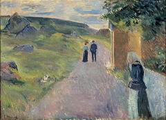 Eroticism on a Summer Evening by Edvard Munch
