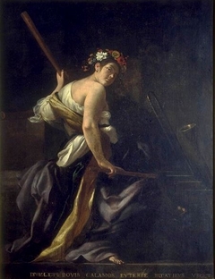 Euterpe, muse de la Musique by Giovanni Baglione