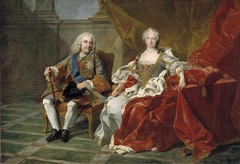 Felipe V e Isabel Farnesio by Louis-Michel van Loo