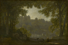 Forest Landscape by Jean-Baptiste-Camille Corot