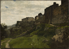 Fragment of defensive walls by Hans Thoma