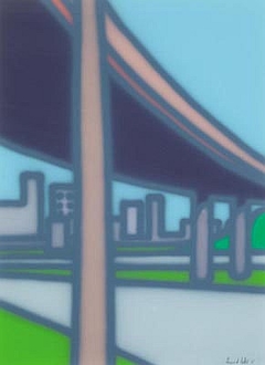 Freeway - Exit by Howard Arkley