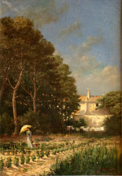 Garden in Sète by Jules Troncy