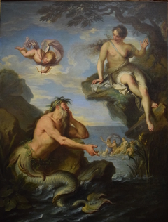 Glaucus and Scylla by Jacques Dumont le Romain