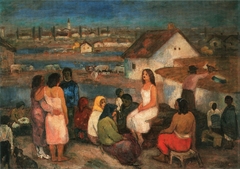 Gypsies at Balatonlelle by Béla Iványi-Grünwald