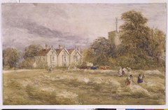 Harborne Vicarage And Church by David Cox Jr