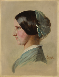 Head of a Maid by Queen Victoria