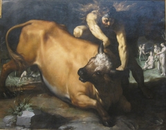 Hercules and Achelous by Cornelis Cornelisz. van Haarlem