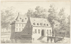 Het Huis te Druten in Gelderland by Cornelis Pronk