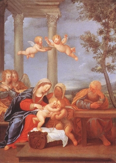 Holy Family by Francesco Albani