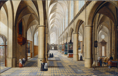 Interior of a Gothic Church by Pieter Neeffs I