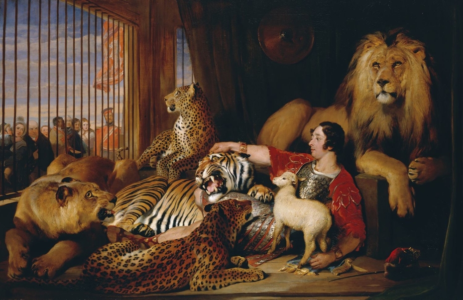Isaac van Amburgh and his Animals
