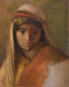 Jeune fille arabe by Jean-Baptiste Carpeaux