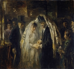 Jewish Wedding by Jozef Israëls