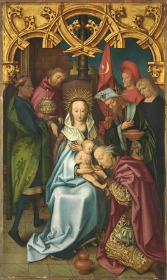 Kaisheimer Altar: Anbetung der Könige by Hans Holbein the Elder