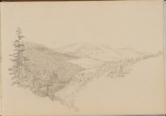 Kauterskill Clove (from Sketchbook of Landscape and Animal Subjects) by Thomas Hewes Hinckley