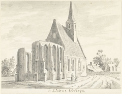 Kerk te Noordwijk by Hendrik Tavenier