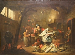 L'alchimiste by Mattheus van Helmont