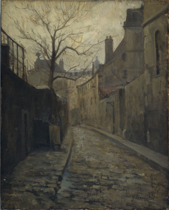 La rue Rataud by Germain Eugène Bonneton