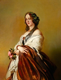 Lady Harriet Elizabeth Georgiana Howard, Duchess of Sutherland (1806 – 1868) (after Franz Xaver Winterhalter) by William Corden