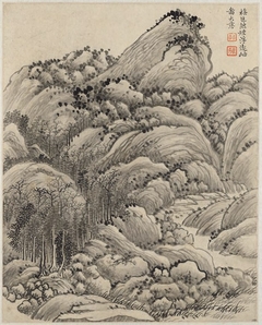 Landscape After Juran (active ca. 960-965) by Yun Shouping