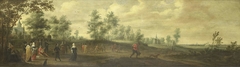 Landscape with a Dancing Couple