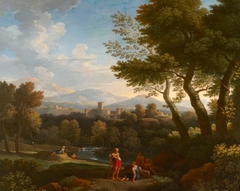 Landscape with a Distant View of a Town