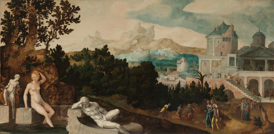 Landscape with Bathsheba