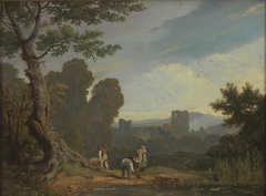Landscape with Ruins by William Alfred Delamotte
