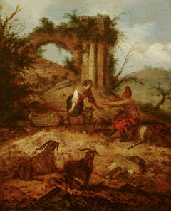 Landscape with Shepherd and Shepherdess