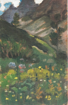Little Meadow Valley by Stanisław Ignacy Witkiewicz