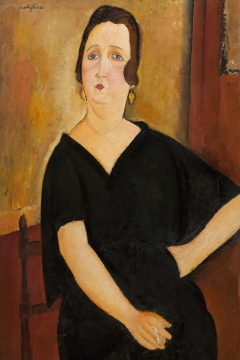 Madame Amédée (Woman with Cigarette) by Amedeo Modigliani