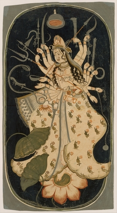 Mahadevi, the Great Goddess by anonymous painter