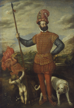 Man in Military Costume by Titian