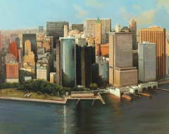 Manhattan by Jose Higuera