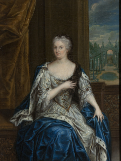 Maria Louise of Hesse-Kassel (1688-1765), wife of John William Friso, Prince of Orange-Nassau by Marcus Lodovicus Antonius Clifford