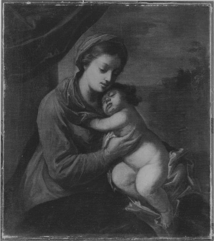 Maria mit dem Kind (?)