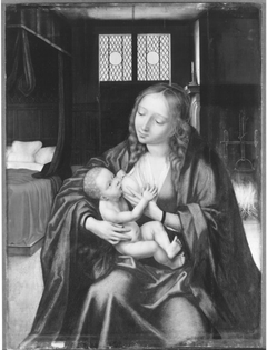 Maria mit Kind (Kopie nach einem verlorenen Original) (Kopie nach) by Quentin Matsys