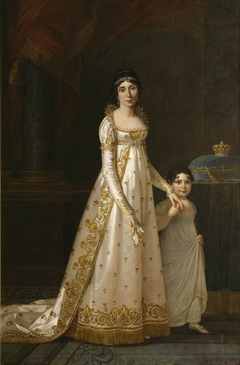Marie-Julie Clary, reine de Naples (1777-1845) by Robert Lefèvre