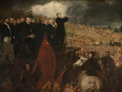 Meeting of the Birmingham Political Union by Benjamin Haydon