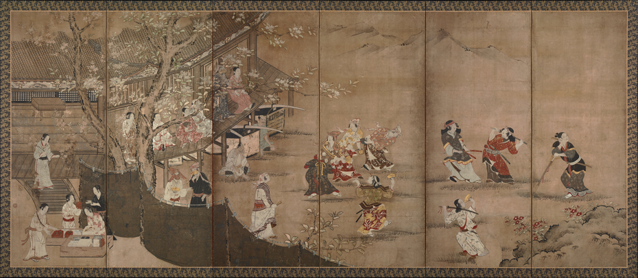 Merrymaking Under the Cherry Blossoms