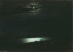 Moonlit Night on the Dniepr by Arkhip Kuindzhi